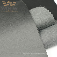 Proveedor de cuero de la mejor calidad en los materiales de la tela de tapicería del automóvil Eco negro de los Emiratos Árabes Unidos en existencia